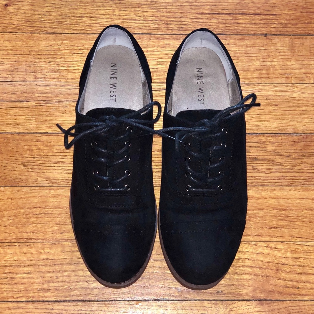 Nine West Suede Oxfords